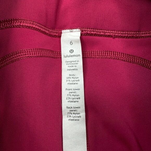 Lululemon All The Right Places Crop Violet Pink - Picture 4 of 15
